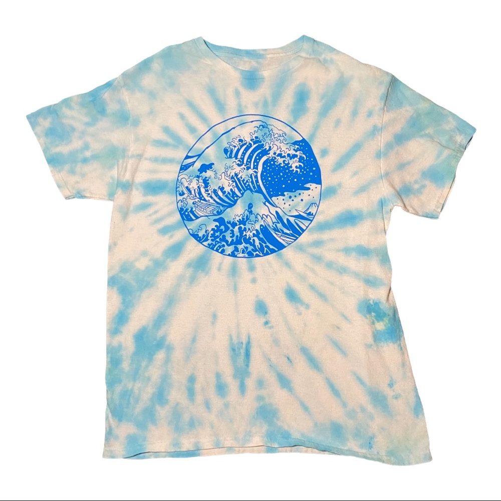 Great Wave Tie-Dye T-Shirt